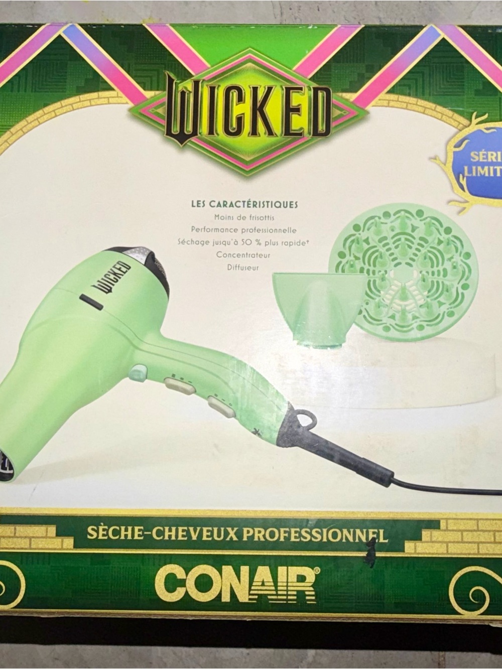 Conair Wicked Alphaba Professional Hair Dryer